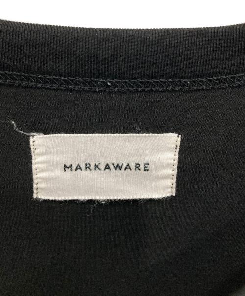 MARKAWARE（マーカウェア）MARKAWARE (マーカウェア) COMFORT FIT Tee ORGANIC GIZA COTTON/コンフォート フィット ティー オーガニック ギザ コットン ブラック サイズ:2の古着・服飾アイテム
