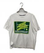 DESCENDANTディセンダント）の古着「SMASH ORGANIC COTTON SS」｜ホワイト