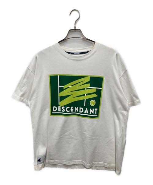 DESCENDANT（ディセンダント）DESCENDANT (ディセンダント) SMASH ORGANIC COTTON SS ホワイト サイズ:2の古着・服飾アイテム