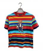 POLO RALPH LAURENポロ・ラルフローレン）の古着「ポロベアボーダーTシャツ」｜マルチカラー