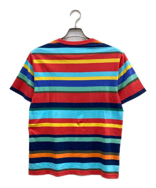 POLO RALPH LAUREN（ポロ・ラルフローレン）POLO RALPH LAUREN (ポロ・ラルフローレン) ポロベアボーダーTシャツ マルチカラー サイズ:Lの古着・服飾アイテム