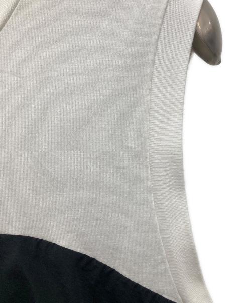 Spick and Span（スピック＆スパン）Spick and Span (スピック＆スパン) ビスチェコンビノースリプルオーバー ホワイト×ブラック サイズ:Fの古着・服飾アイテム