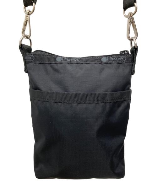 LeSportsac（レスポートサック）LeSportsac (レスポートサック) 3ジップクロスボディバッグ ブラックの古着・服飾アイテム