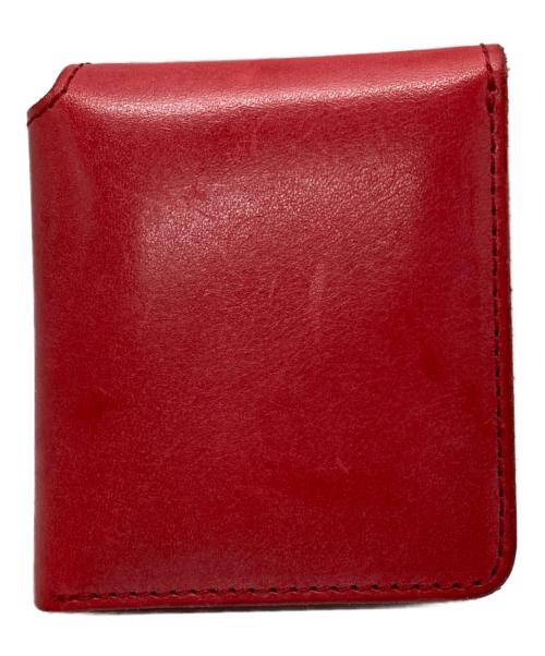 HENDER SCHEME（エンダースキーマ）Hender Scheme (エンダースキーマ) ”wallet”ブライドルレザーウォレット レッドの古着・服飾アイテム
