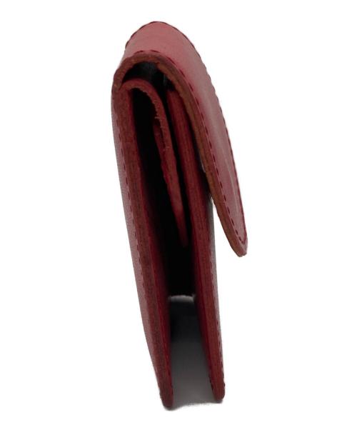 HENDER SCHEME（エンダースキーマ）Hender Scheme (エンダースキーマ) ”wallet”ブライドルレザーウォレット レッドの古着・服飾アイテム