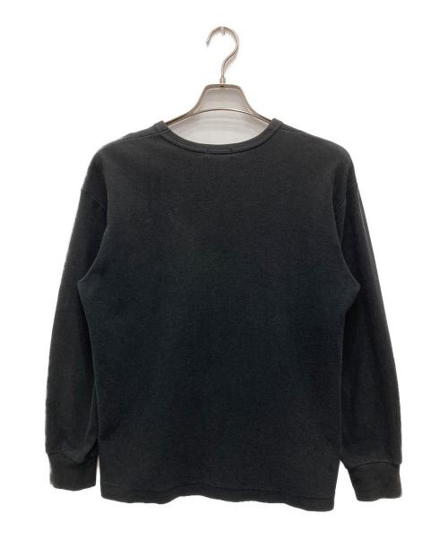 COMME des GARCONS HOMME PLUS（コムデギャルソンオムプリュス）COMME des GARCONS HOMME PLUS (コムデギャルソンオムプリュス) ロングスリーブカットソー ブラック サイズ:不明（実寸をご確認ください）の古着・服飾アイテム