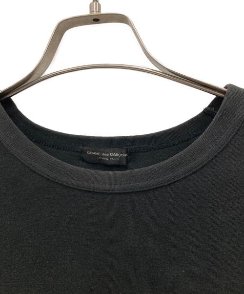 COMME des GARCONS HOMME PLUS（コムデギャルソンオムプリュス）COMME des GARCONS HOMME PLUS (コムデギャルソンオムプリュス) ロングスリーブカットソー ブラック サイズ:不明（実寸をご確認ください）の古着・服飾アイテム