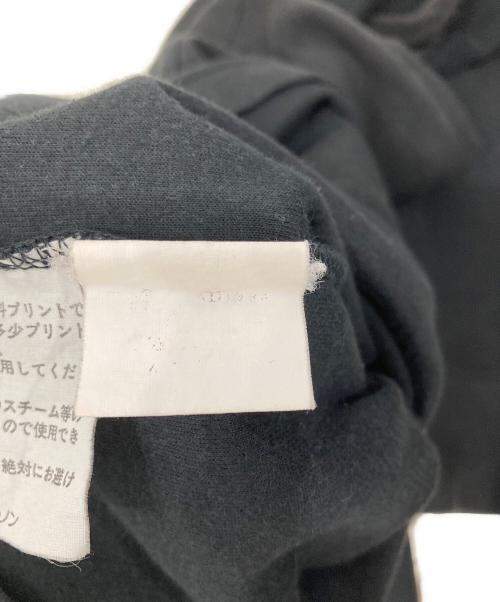COMME des GARCONS HOMME PLUS（コムデギャルソンオムプリュス）COMME des GARCONS HOMME PLUS (コムデギャルソンオムプリュス) ロングスリーブカットソー ブラック サイズ:不明（実寸をご確認ください）の古着・服飾アイテム