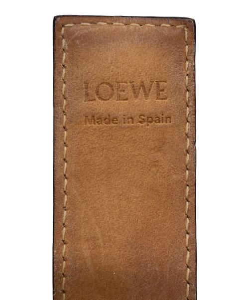 LOEWE（ロエベ）LOEWE (ロエベ) スラップ ブレスレット スモール ブラウンの古着・服飾アイテム