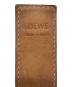 中古・古着 LOEWE (ロエベ) スラップ ブレスレット スモール ブラウン：8000円