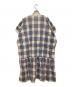 COMME des GARCONS (コムデギャルソン) チェック柄ブラウスワンピース ベージュ サイズ:F：10000円
