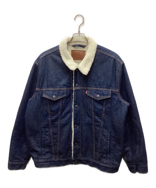 LEVI'S PReMIUM（リーバイス プレミアム）LEVI'S PReMIUM (リーバイス プレミアム) シェルパトラッカージャケット インディゴ サイズ:XLの古着・服飾アイテム