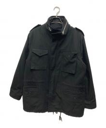 HOUSTON（ヒューストン）の古着「M65ジャケット」｜ブラック
