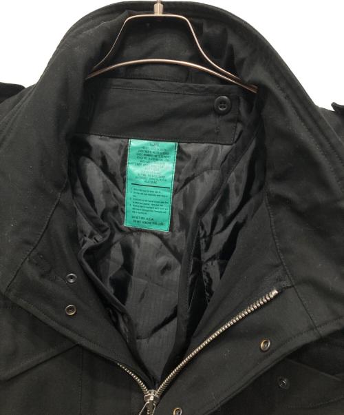 HOUSTON（ヒューストン）HOUSTON (ヒューストン) M65ジャケット ブラック サイズ:XLの古着・服飾アイテム