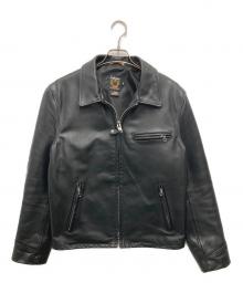 Schott（ショット）の古着「103US レザートラッカージャケット」｜ブラック