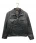 Schott（ショット）の古着「103US レザートラッカージャケット」｜ブラック
