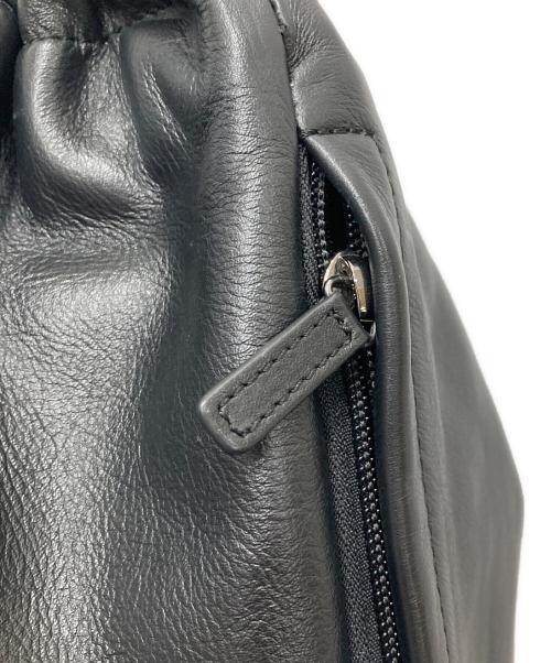 EAR（イア）EAR (イア) 2WAYレザーリュック ブラックの古着・服飾アイテム