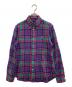 RALPH LAUREN（ラルフローレン）の古着「クラシックフィットチェックシャツ」｜パープル