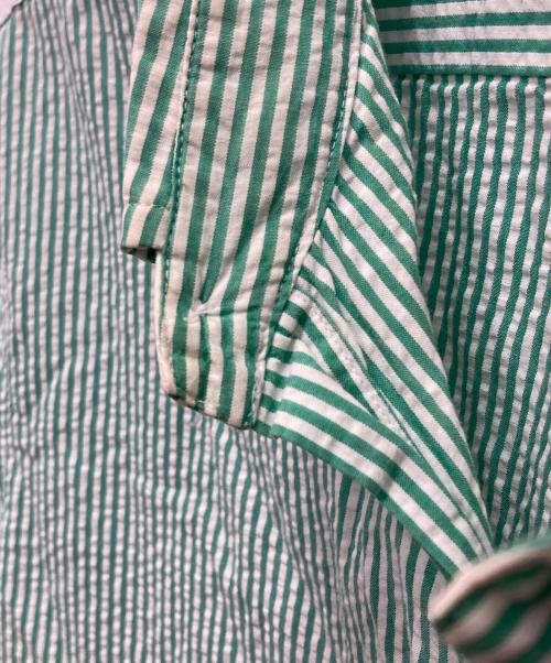 POLO RALPH LAUREN（ポロ・ラルフローレン）POLO RALPH LAUREN (ポロ・ラルフローレン) シアサッカーチェックシャツ グリーン サイズ:Lの古着・服飾アイテム