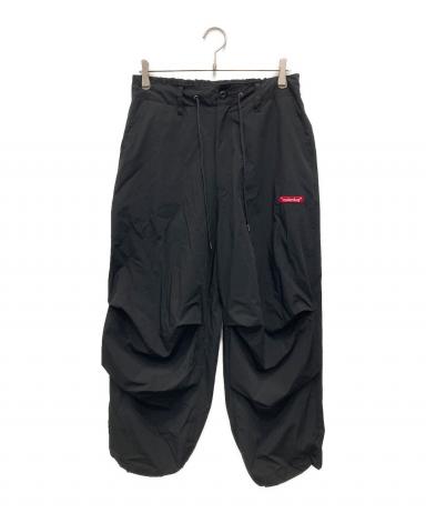 中古・古着通販】GALFY (ガルフィー) ナイロンパンツ ブラック サイズ