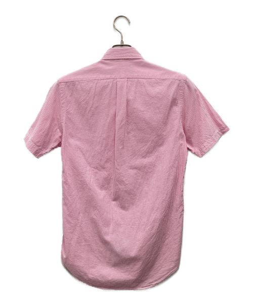 RALPH LAUREN（ラルフローレン）RALPH LAUREN (ラルフローレン) 半袖ボタンダウンシャツ ピンク サイズ:XSの古着・服飾アイテム