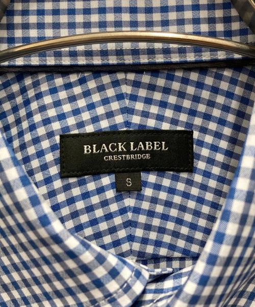 BLACK LABEL CRESTBRIDGE（ブラックレーベル クレストブリッジ）BLACK LABEL CRESTBRIDGE (ブラックレーベル クレストブリッジ) チェックBDシャツ ブルー サイズ:Sの古着・服飾アイテム