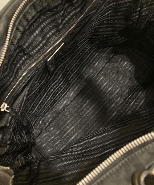 PRADA（プラダ）PRADA (プラダ) ナイロントートバッグ ブラックの古着・服飾アイテム