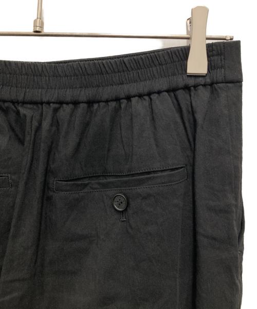 MACKINTOSH LONDON（マッキントッシュ ロンドン）MACKINTOSH LONDON (マッキントッシュ ロンドン) リネンレーヨンストレッチパンツ ブラック サイズ:38の古着・服飾アイテム
