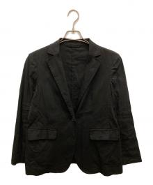 MACKINTOSH LONDON（マッキントッシュ ロンドン）の古着「リネンレーヨンストレッチジャケット」｜ブラック