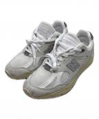 NEW BALANCEニューバランス）の古着「991V2/ローカトスニーカー」｜ホワイト