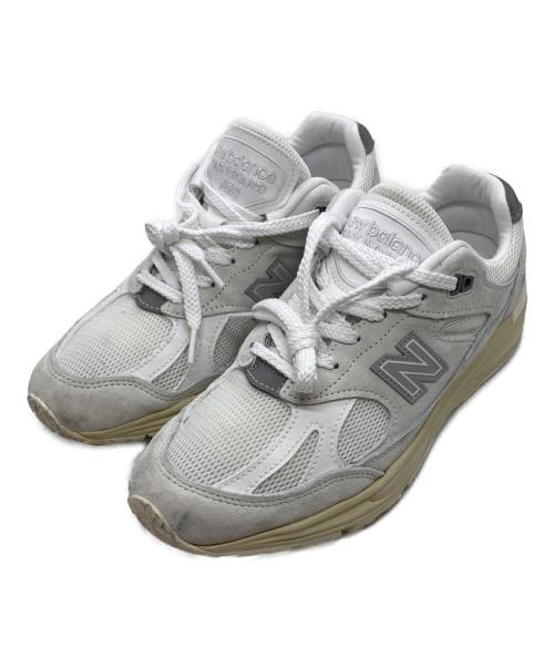 NEW BALANCE（ニューバランス）NEW BALANCE (ニューバランス) 991V2/ローカトスニーカー ホワイト サイズ:USA6の古着・服飾アイテム