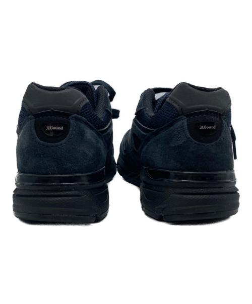NEW BALANCE（ニューバランス）NEW BALANCE (ニューバランス) JJJJound (ジョウンド) 990V4/ローカットスニーカー ネイビー×ブラック サイズ:24の古着・服飾アイテム