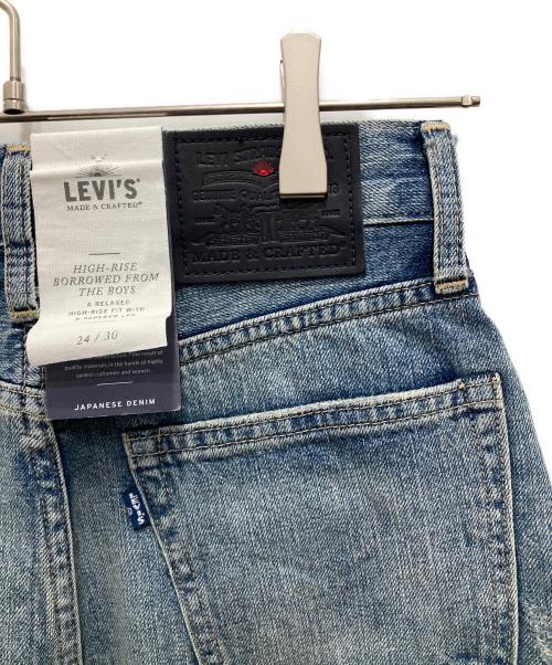 LEVI'S（リーバイス）LEVI'S (リーバイス) BORROWED FROM THE BOYS/デニムパンツ ブルー サイズ:W24 未使用品の古着・服飾アイテム