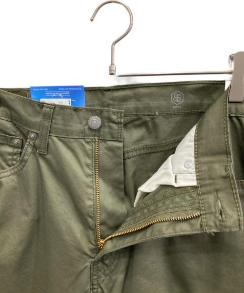 LEVI'S（リーバイス）LEVI'S (リーバイス) レギュラーパンツ グリーン サイズ:34×32 未使用品の古着・服飾アイテム