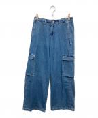 LEVI'S PReMIUMリーバイス プレミアム）の古着「CAUSE AND EFFECT/バギーカーゴパンツ」｜ブルー