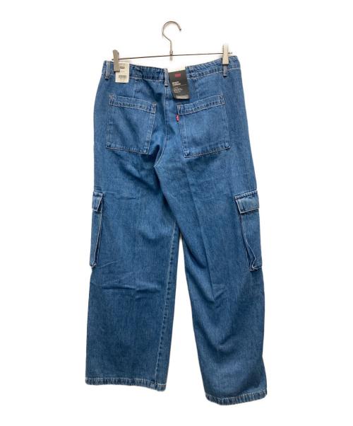 LEVI'S PReMIUM（リーバイス プレミアム）LEVI'S PReMIUM (リーバイス プレミアム) CAUSE AND EFFECT/バギーカーゴパンツ ブルー サイズ:W28 未使用品の古着・服飾アイテム