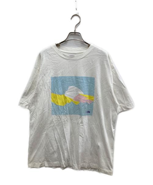 THE NORTH FACE（ザ ノース フェイス）THE NORTH FACE (ザ ノース フェイス) 5.5oz Graphic Tee/5.5オンス グラフィック ティー ホワイト サイズ:Lの古着・服飾アイテム