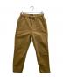 studio oribe（スタジオオリベ）の古着「WIDE CLIMBING PANTS/ワイド クライミング パンツ」｜ブラウン