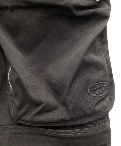 DIESEL（ディーゼル）DIESEL (ディーゼル) P-MIRTA-NL Cargo Pants/ピー ミルタ エヌエル カーゴ パンツ ブラック サイズ:XSの古着・服飾アイテム