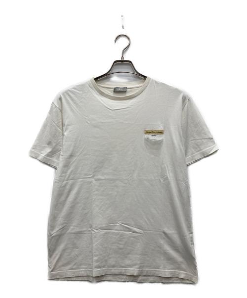 DIOR HOMME（ディオール オム）Dior Homme (ディオール オム) ビジターパッチTシャツ ホワイト サイズ:Sの古着・服飾アイテム