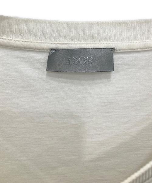 DIOR HOMME（ディオール オム）Dior Homme (ディオール オム) ビジターパッチTシャツ ホワイト サイズ:Sの古着・服飾アイテム
