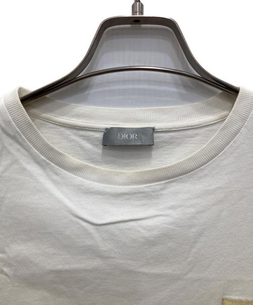 DIOR HOMME（ディオール オム）Dior Homme (ディオール オム) ビジターパッチTシャツ ホワイト サイズ:Sの古着・服飾アイテム
