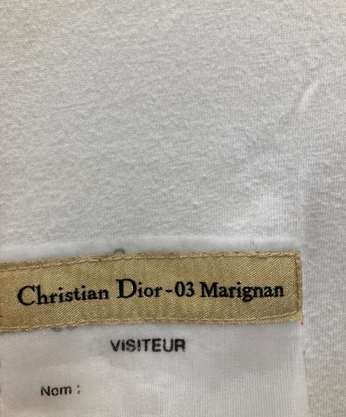 DIOR HOMME（ディオール オム）Dior Homme (ディオール オム) ビジターパッチTシャツ ホワイト サイズ:Sの古着・服飾アイテム