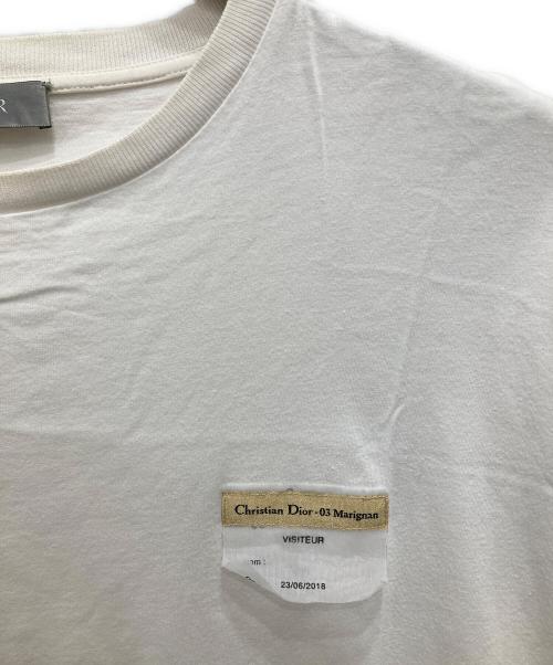 DIOR HOMME（ディオール オム）Dior Homme (ディオール オム) ビジターパッチTシャツ ホワイト サイズ:Sの古着・服飾アイテム