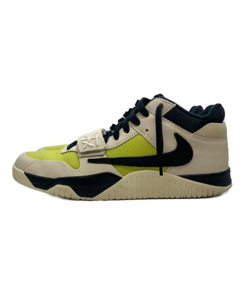 NIKE（ナイキ）NIKE (ナイキ) Travis Scott (トラヴィススコット) JUMPMAN JACK TR/ジャンプマン ジャック トレーナー アイボリー×グリーン サイズ:28の古着・服飾アイテム