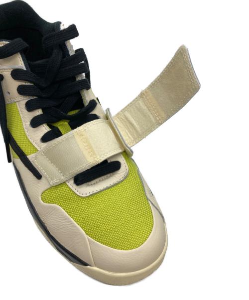 NIKE（ナイキ）NIKE (ナイキ) Travis Scott (トラヴィススコット) JUMPMAN JACK TR/ジャンプマン ジャック トレーナー アイボリー×グリーン サイズ:28の古着・服飾アイテム