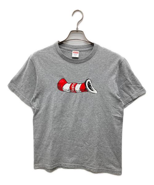 SUPREME（シュプリーム）Supreme (シュプリーム) Cat In The Hat Tee グレー サイズ:Sの古着・服飾アイテム