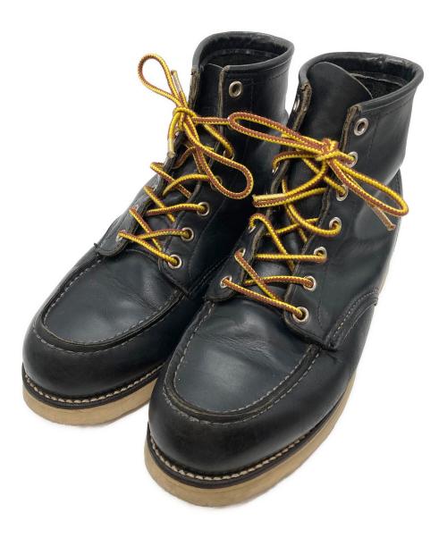 RED WING（レッドウィング）RED WING (レッドウィング) 6-inch Classic Moc ブラック サイズ:8Eの古着・服飾アイテム