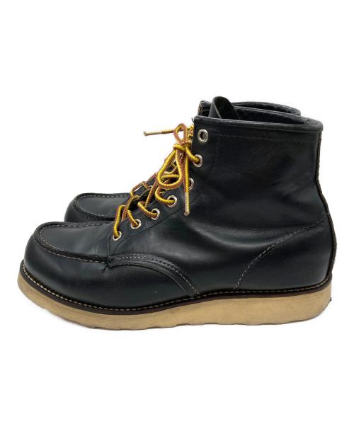 RED WING（レッドウィング）RED WING (レッドウィング) 6-inch Classic Moc ブラック サイズ:8Eの古着・服飾アイテム