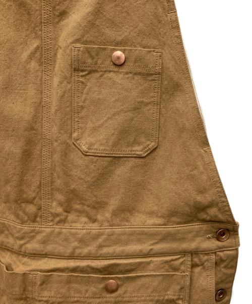 Snow peak（スノーピーク）snow peak (スノーピーク) オーバーオール ベージュ サイズ:Mの古着・服飾アイテム